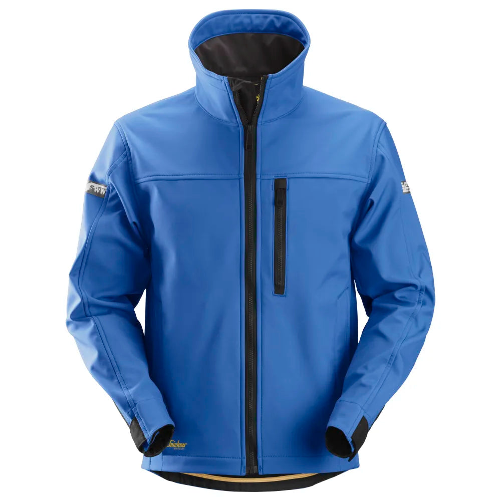 Snickers 1200 Allroundwork Softshell Werkjas 5604 True Blue Black
