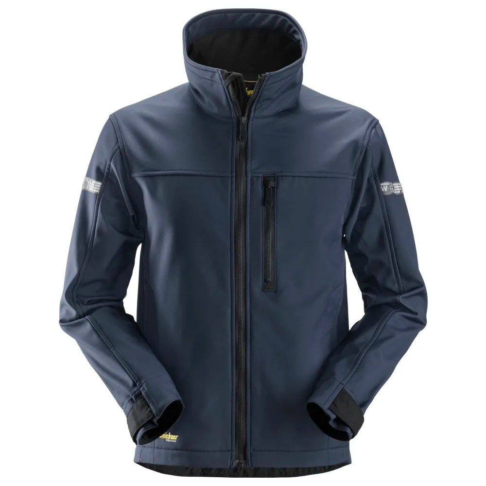 Snickers 1200 Allroundwork Softshell Werkjas 9504 Navy Black