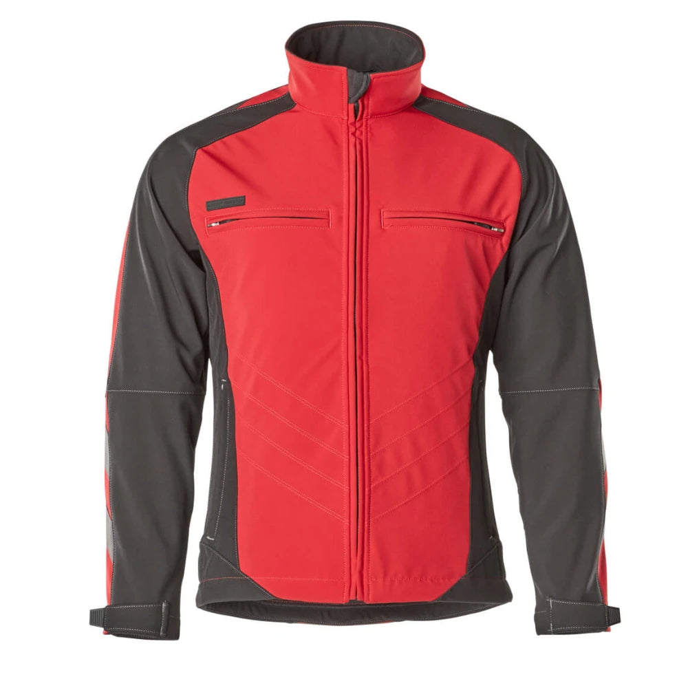 Mascot 12002-149 Softshell Jas Rood Zwart