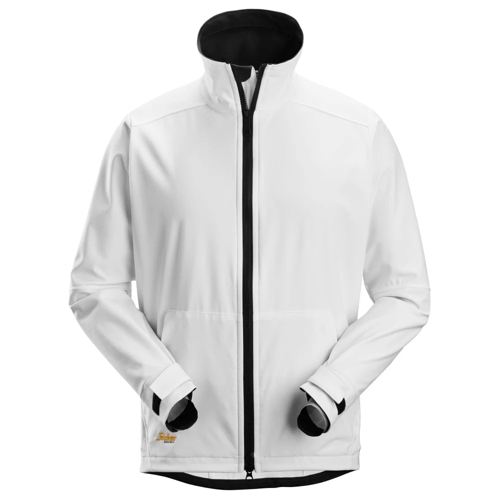 Snickers 1205 Allroundwork Winddichte Softshell Werkjas 0900 White