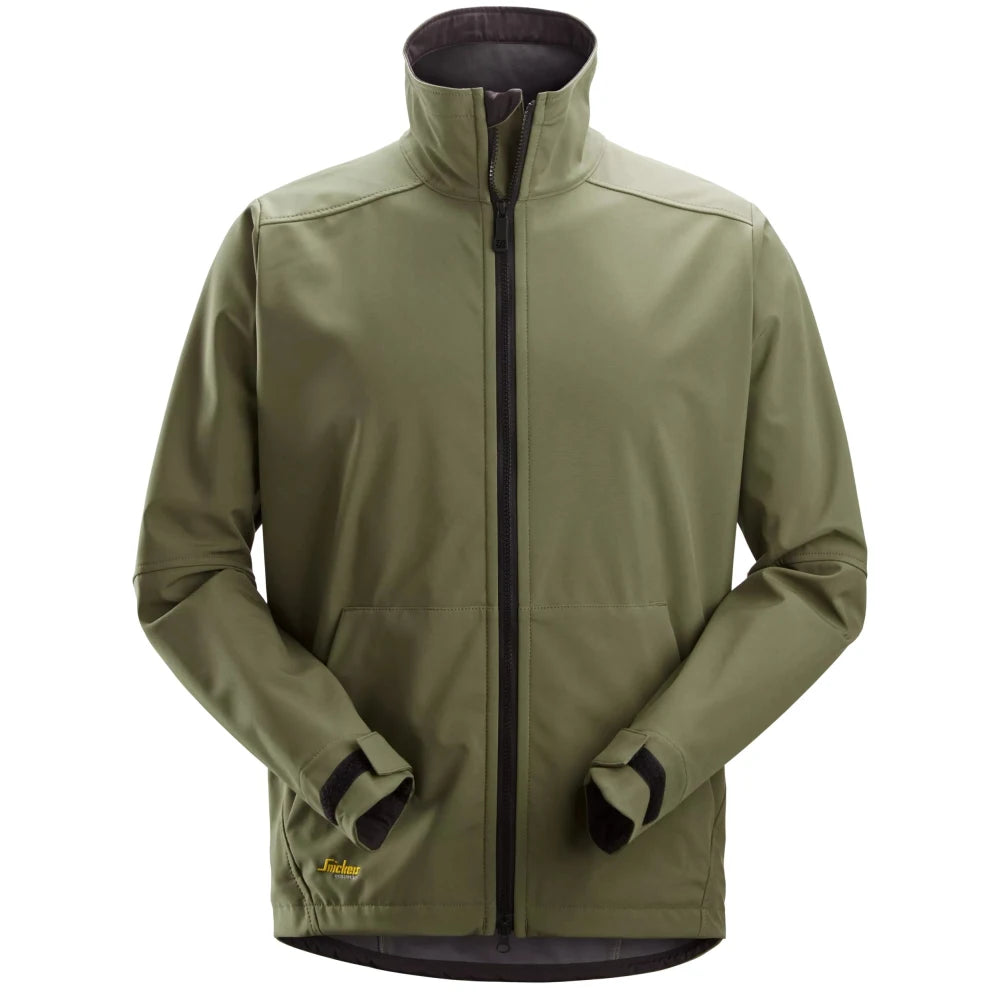 Snickers 1205 Allroundwork Winddichte Softshell Werkjas 3100 Khaki Green