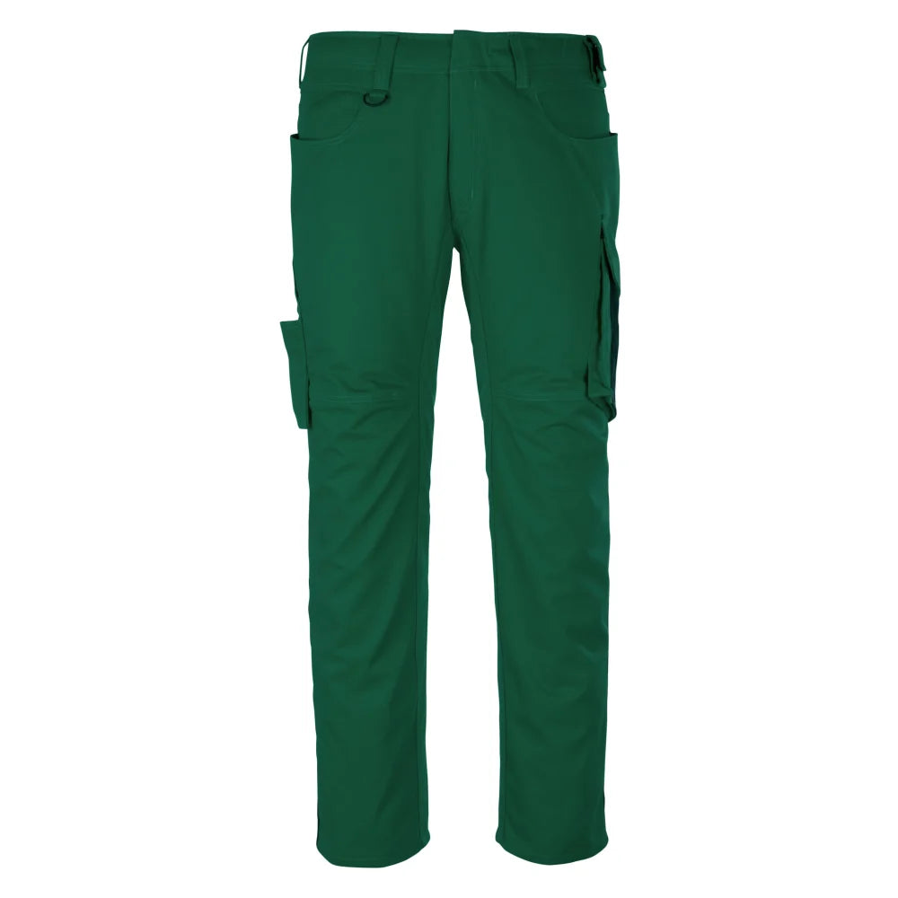 Mascot 12079-203 Broek Met Dijbeenzakken Groen Zwart