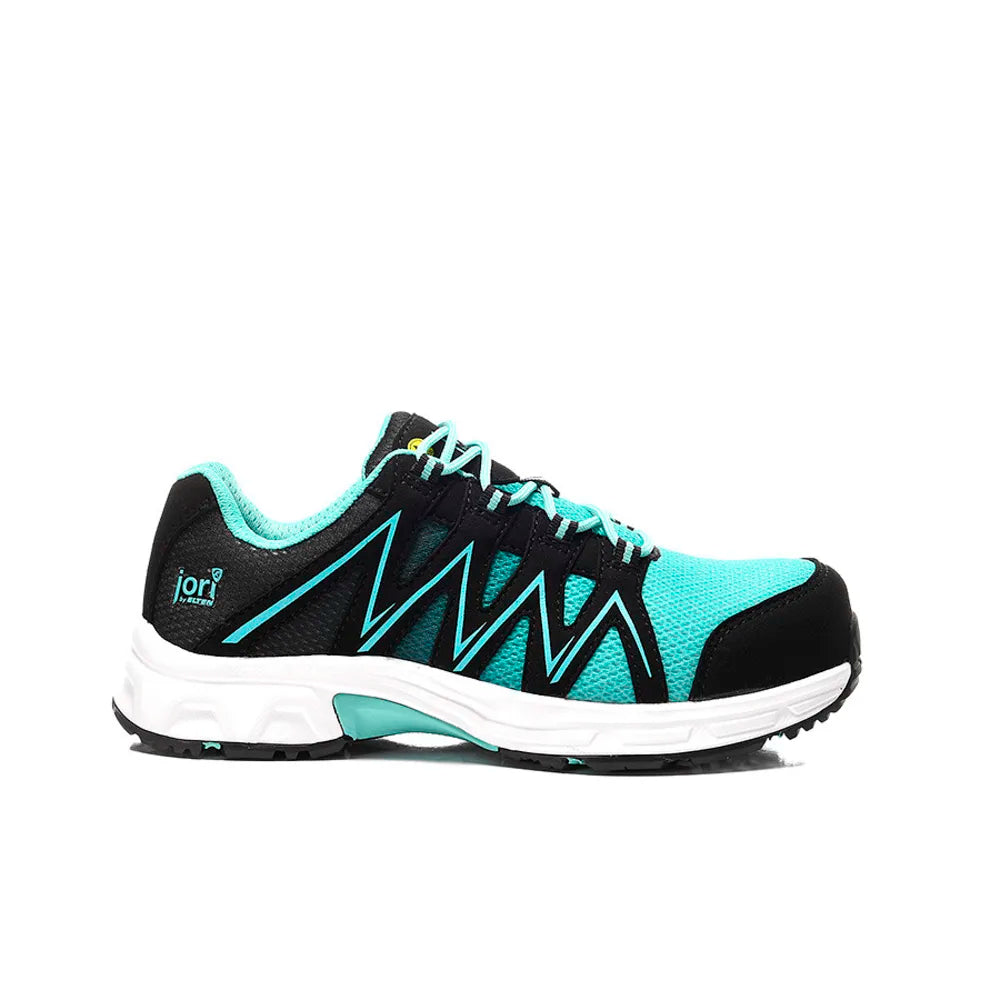 Jori Speedy Black-Aqua Low S1PS Werkschoenen