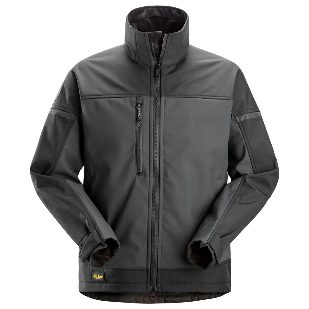 Snickers 1216 Allroundwork Softshell Stretch Werkjas 5859 Steel Grey Dk Steel Grey