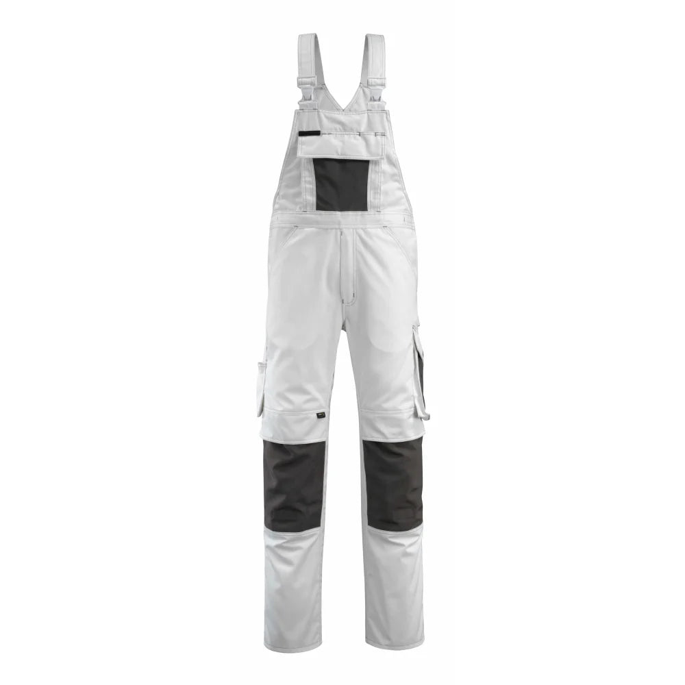 Mascot 12169-442 Amerikaanse Overall Met Kniezakken Wit Donkerantraciet