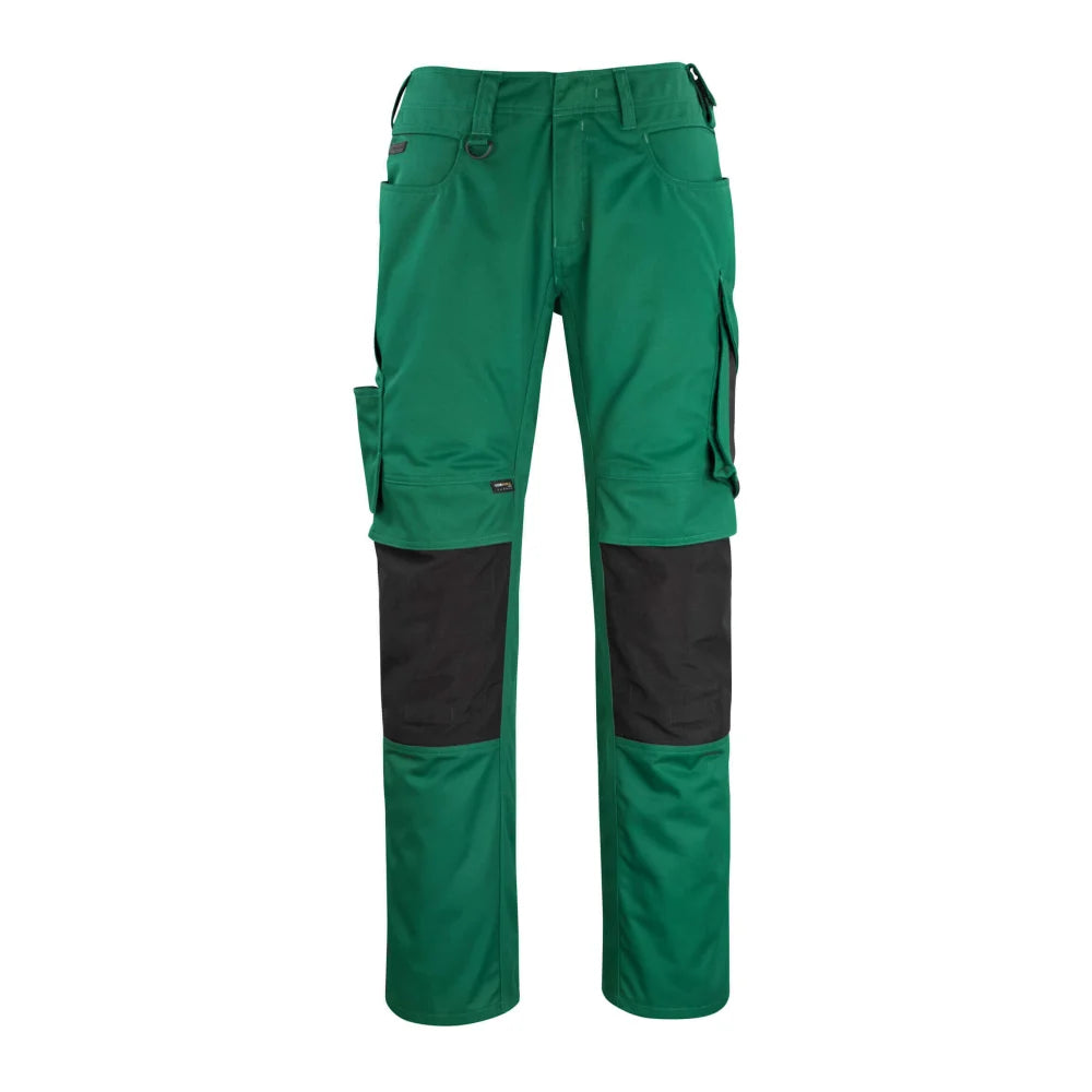 Mascot 12179-203 Broek Met Kniezakken Groen Zwart