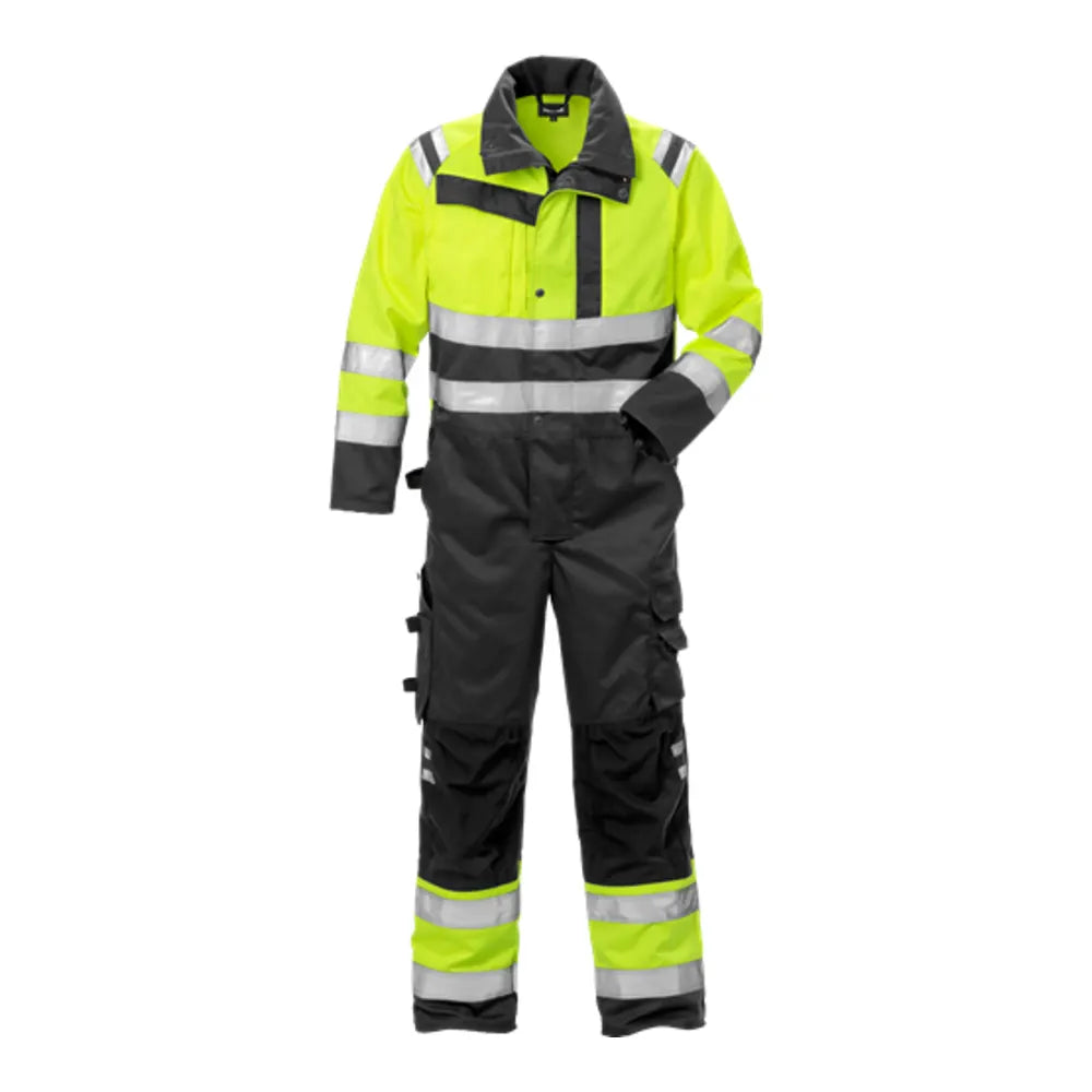 Fristads High Vis Overall Klasse 3 8026 Plu High Vis Geel Zwart
