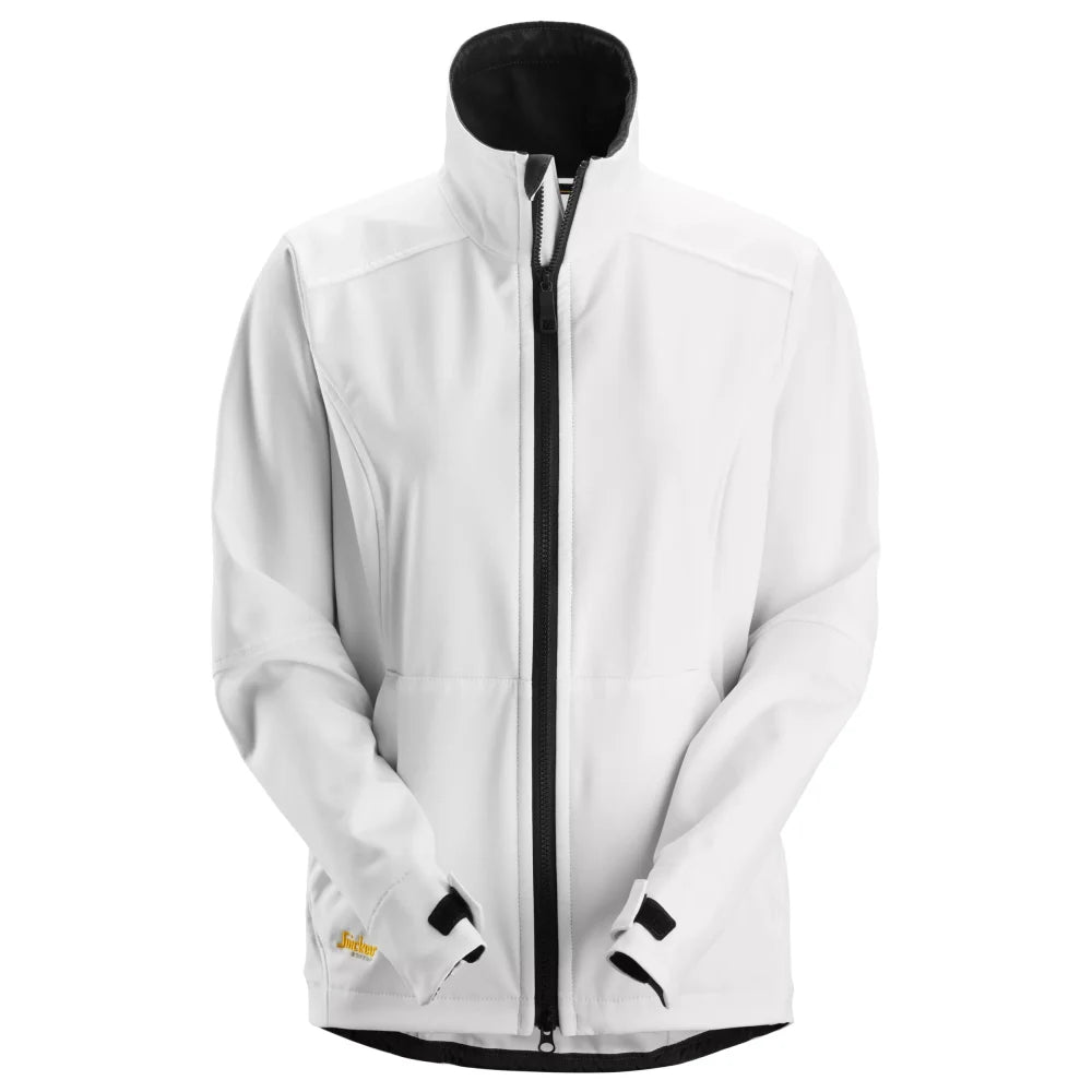Snickers 1247 Allroundwork Winddichte Softshell Dameswerkjas 0900 White