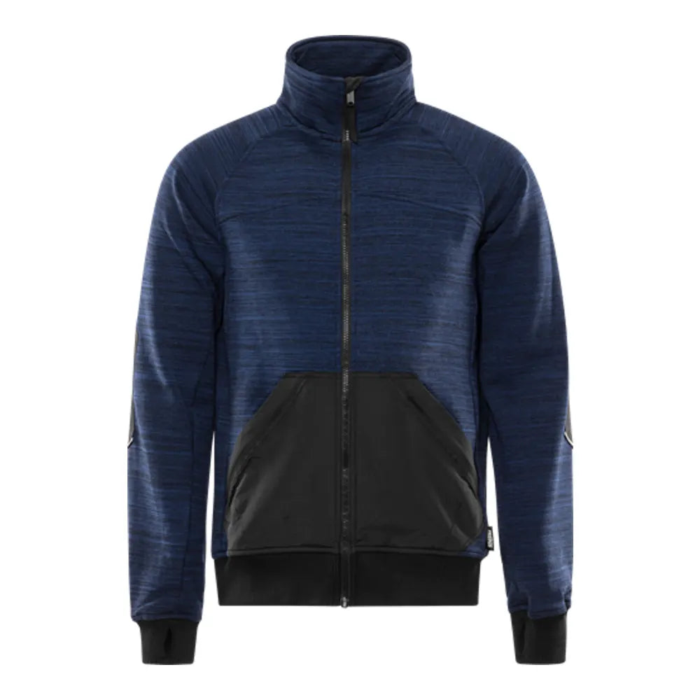Fristads Sweatjack 7052 Smp Marineblauw Zwart