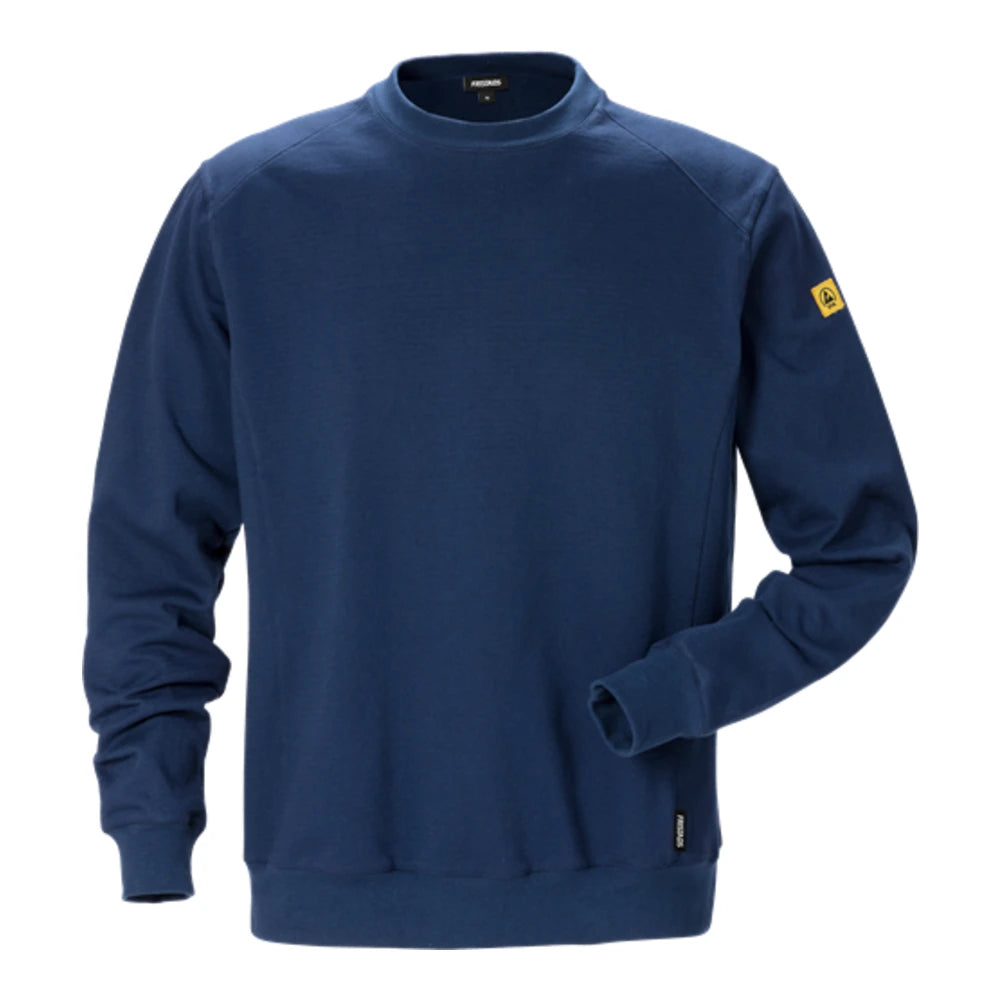 Fristads Esd Sweatshirt 7083 Xsm Marineblauw