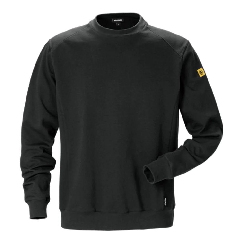 Fristads Esd Sweatshirt 7083 Xsm Zwart
