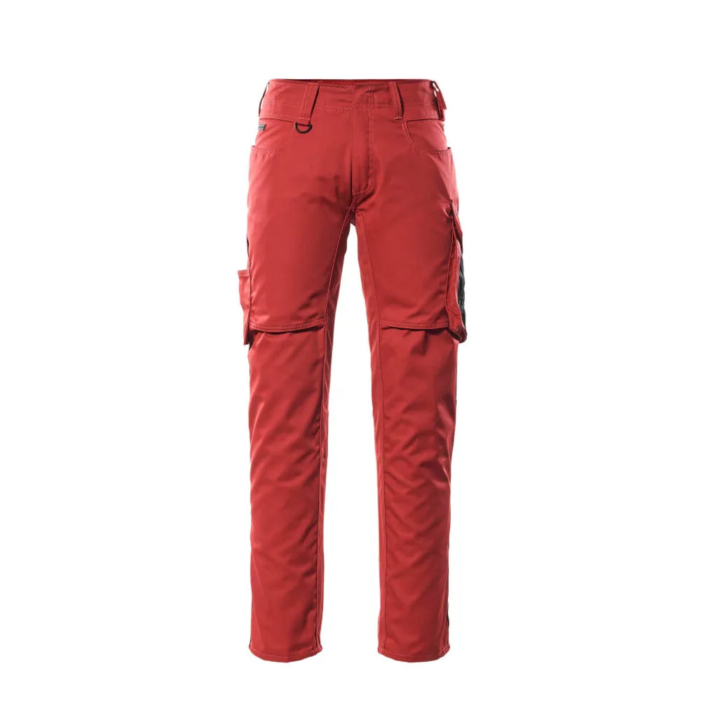 Mascot 12579-442 Broek Met Dijbeenzakken Rood Zwart
