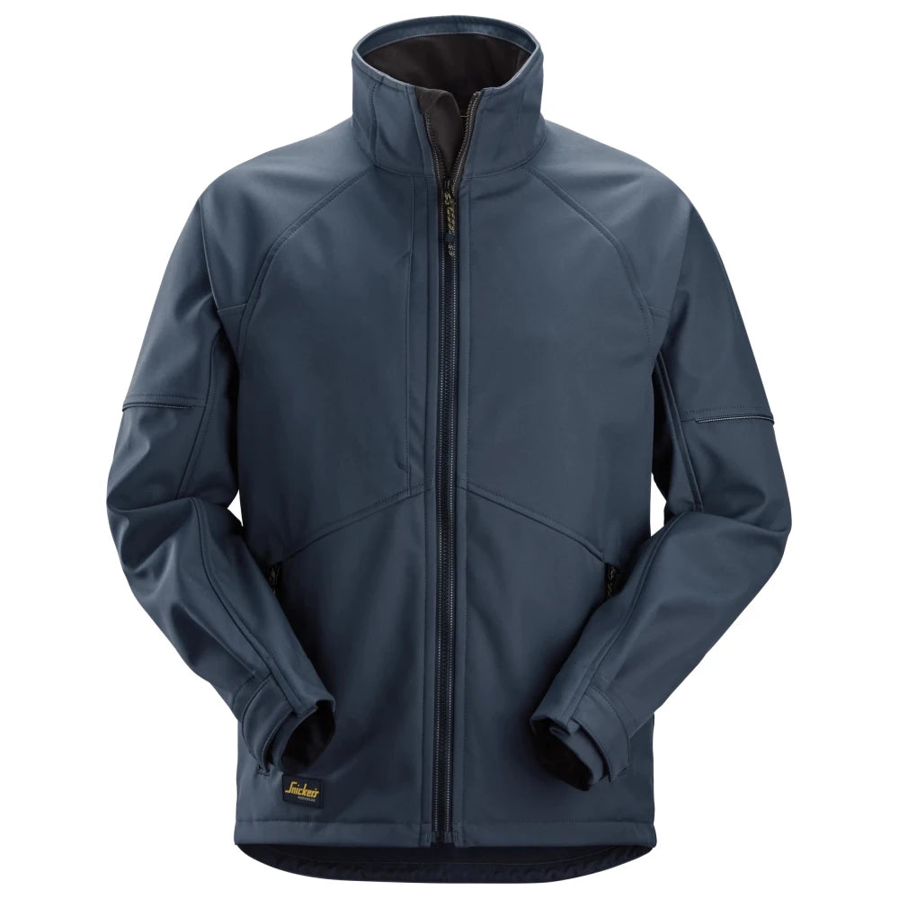 Snickers 1258 Allroundwork Softshell Werkjas 9504 Navy Black