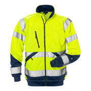 Fristads High Vis Sweatjack Klasse 3 7426 Shv High Vis Geel Marineblauw