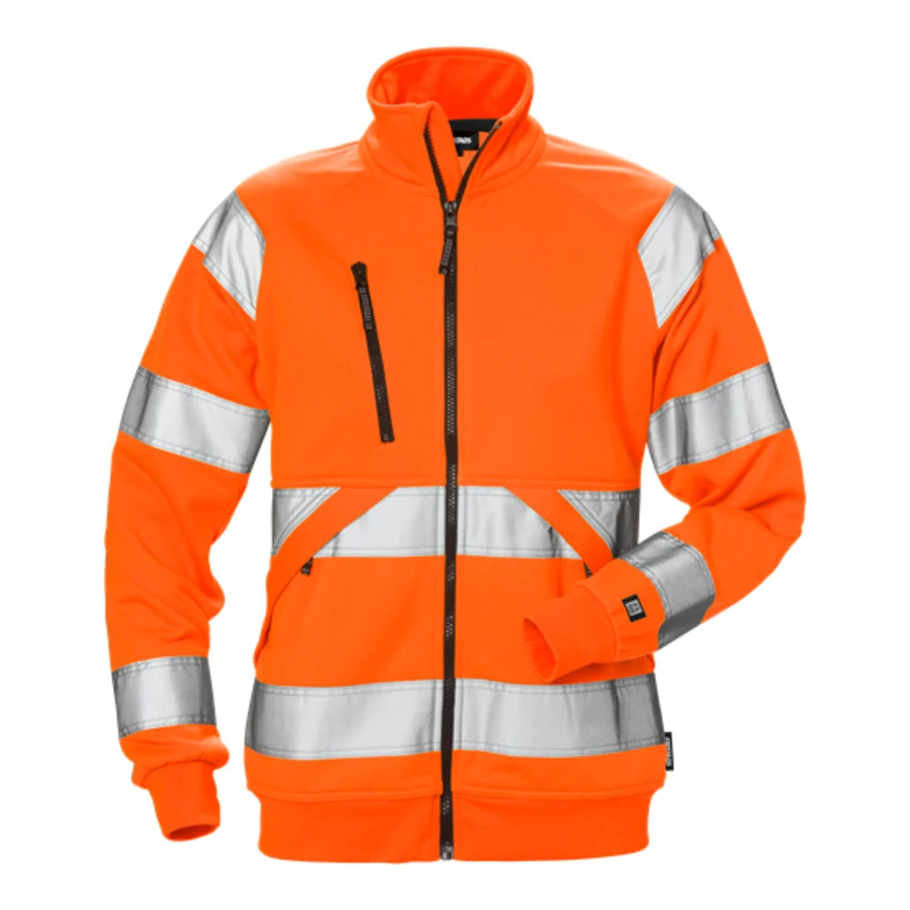 Fristads High Vis Sweatjack Dames Klasse 3 7427 Shv High Vis Oranje