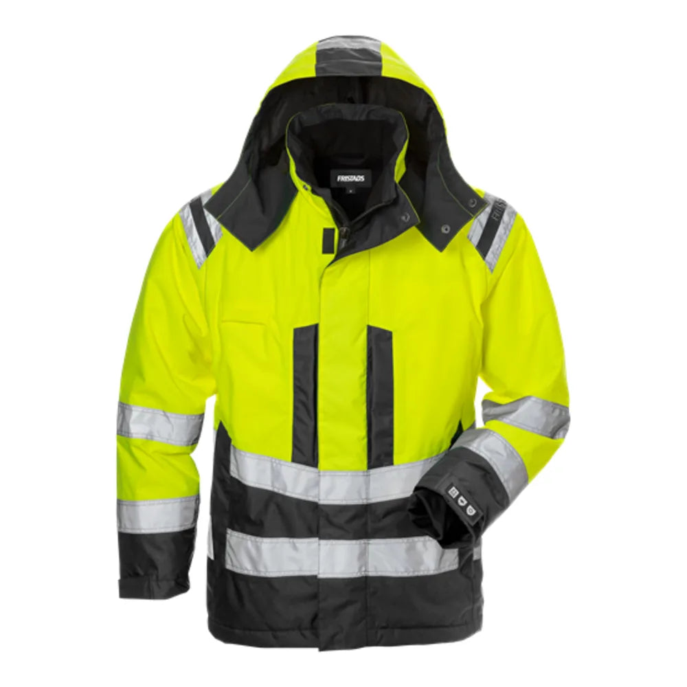 Fristads High Vis Airtech® Winterjack Dames Klasse 3 4037 Gtt High Vis Geel Zwart