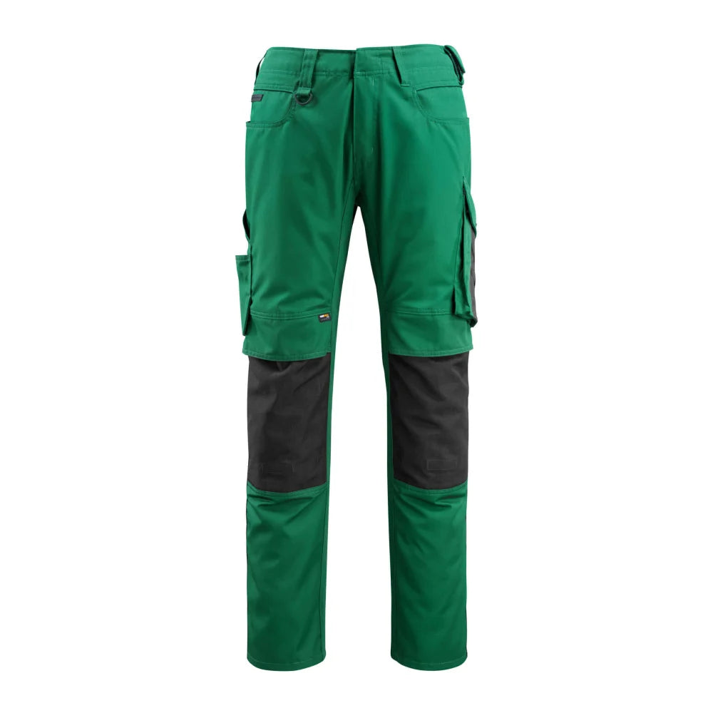 Mascot 12679-442 Broek Met Kniezakken Groen Zwart