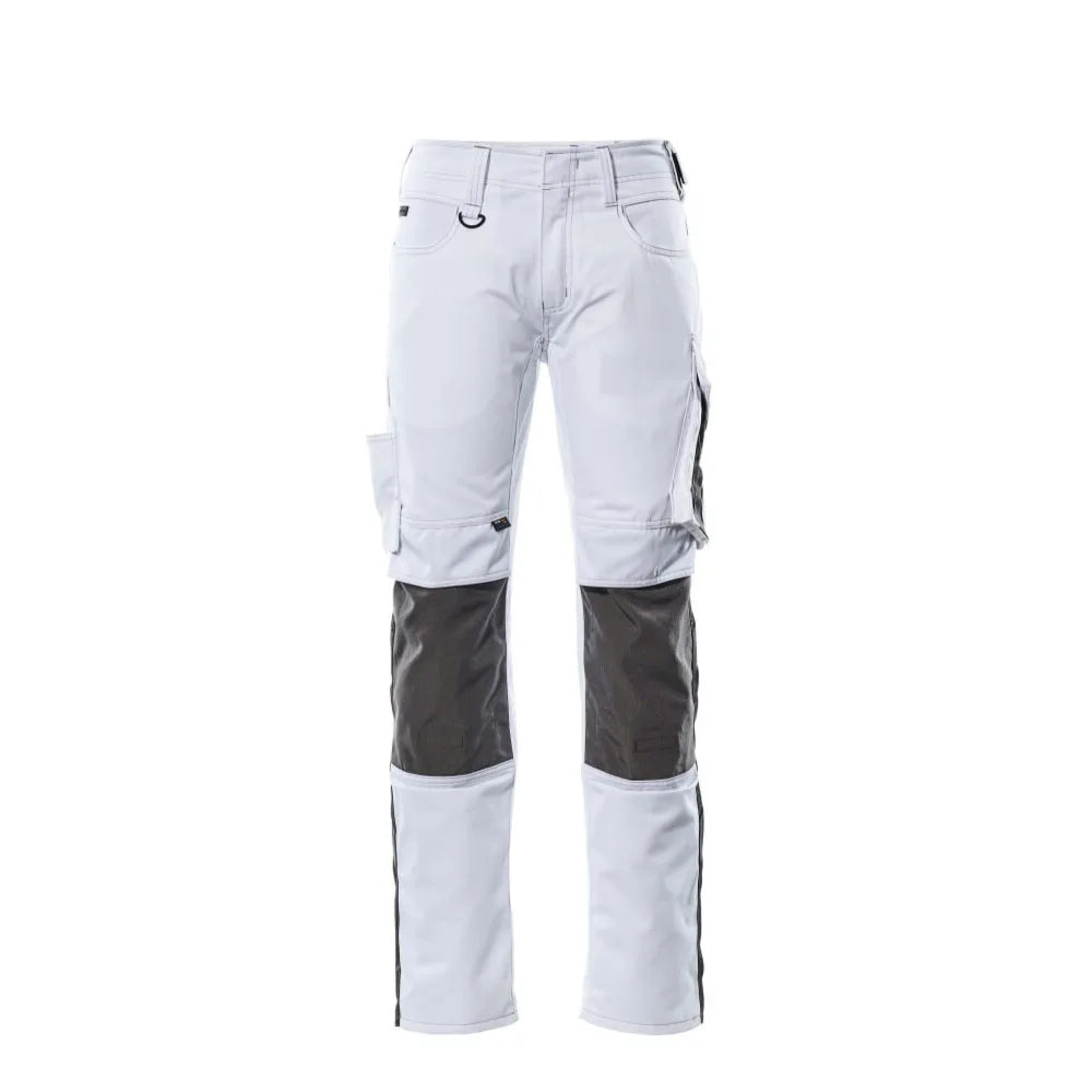 Mascot 12679-442 Broek Met Kniezakken Wit Donkerantraciet