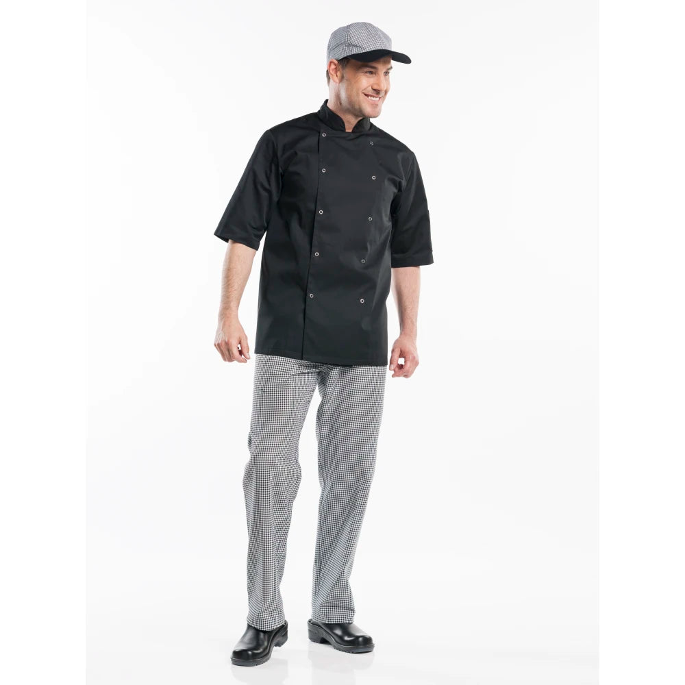 Chaud Devant Kokspantalon Pepita Black