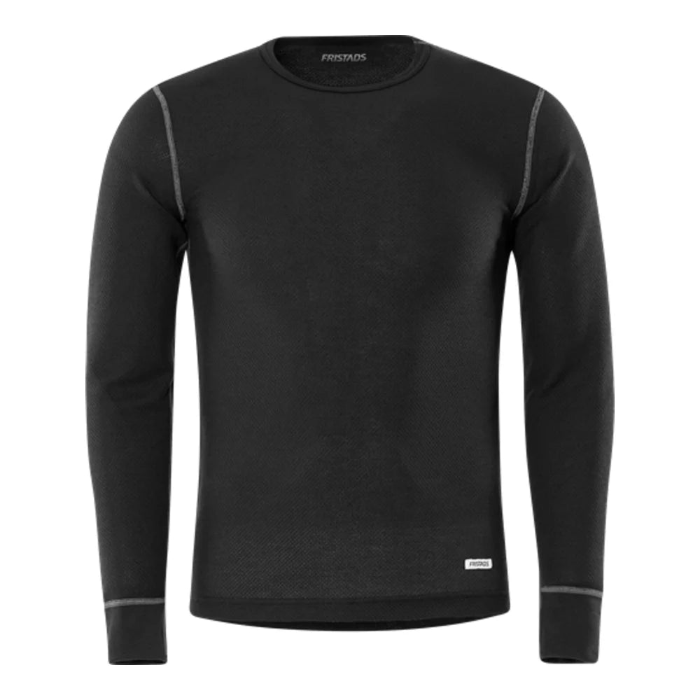 Fristads T-Shirt Lange Mouwen 787 Of Zwart