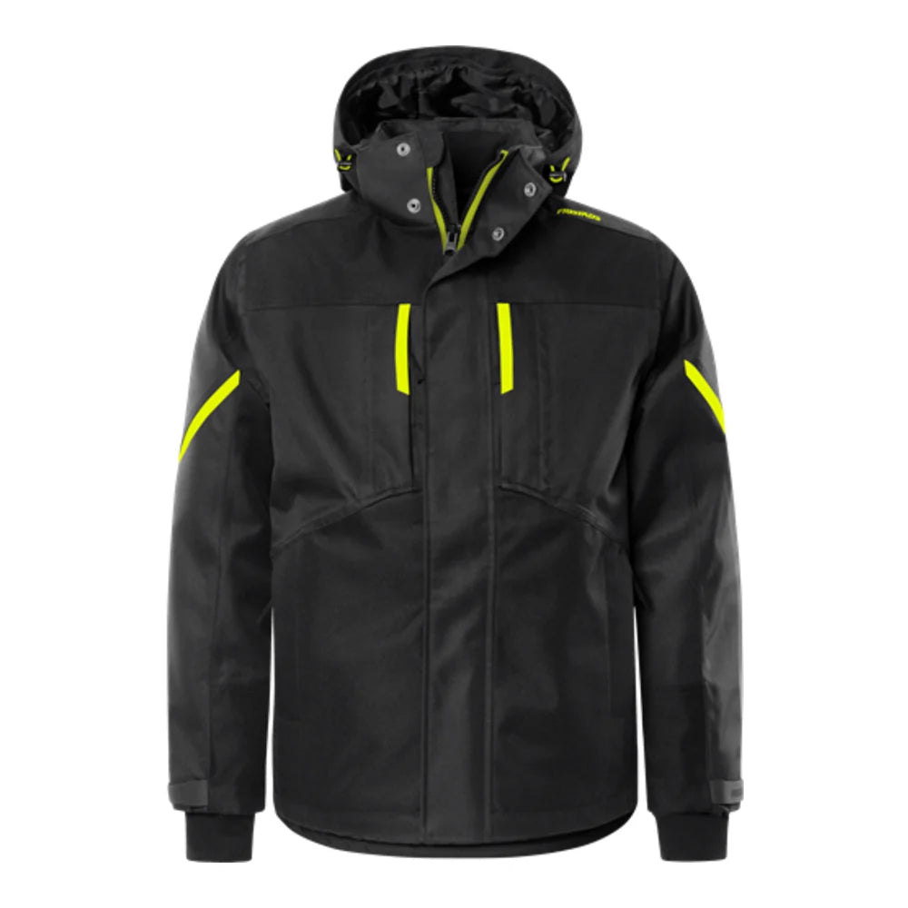 Fristads Airtech® Winterjack 4058 Gtc Zwart Geel