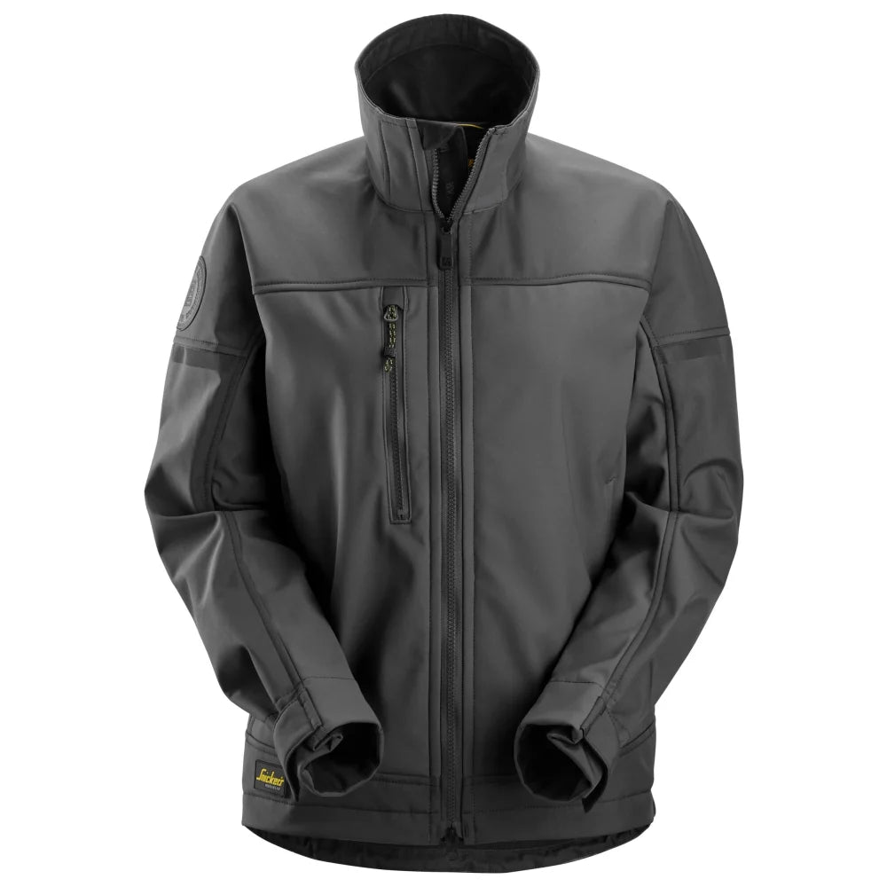 Snickers 1276 Allroundwork Softshell Stretch Dameswerkjas 5859 Steel Grey Dk Steel Grey