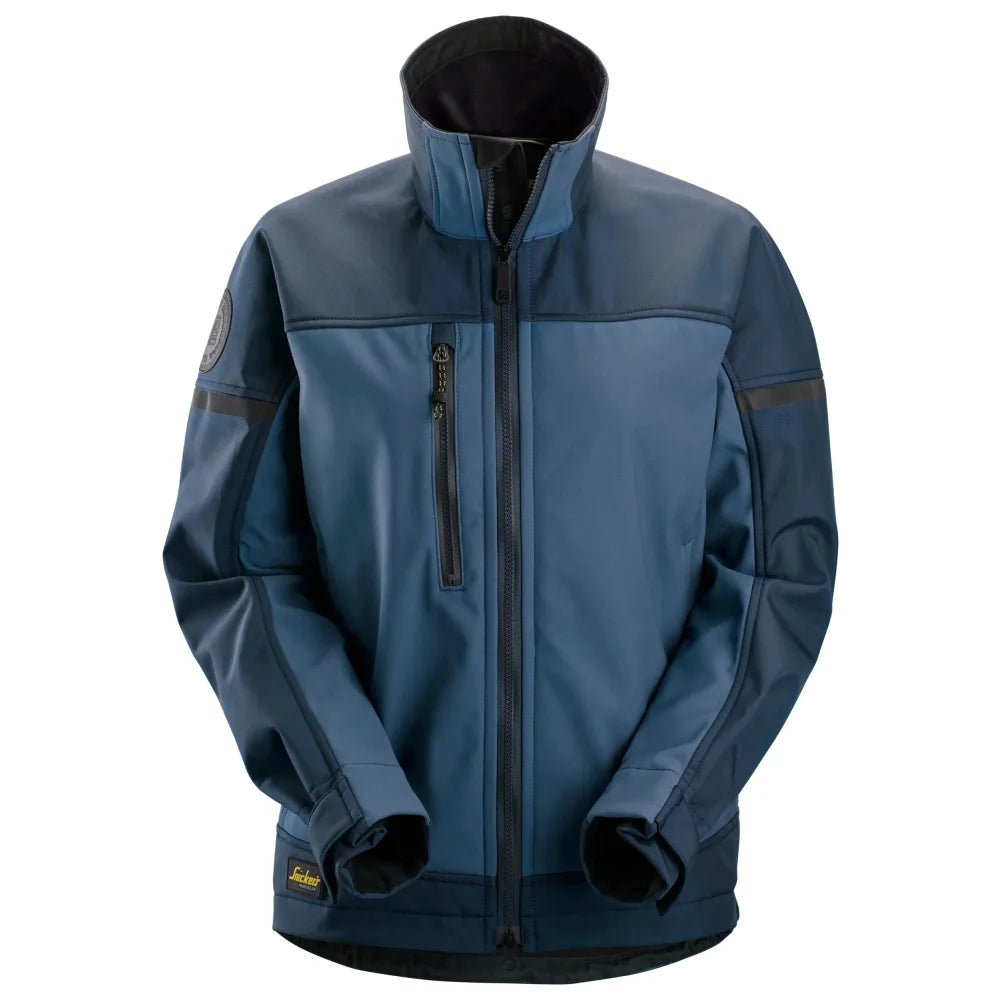 Snickers 1276 Allroundwork Softshell Stretch Dameswerkjas 9596 Navy Dark Navy