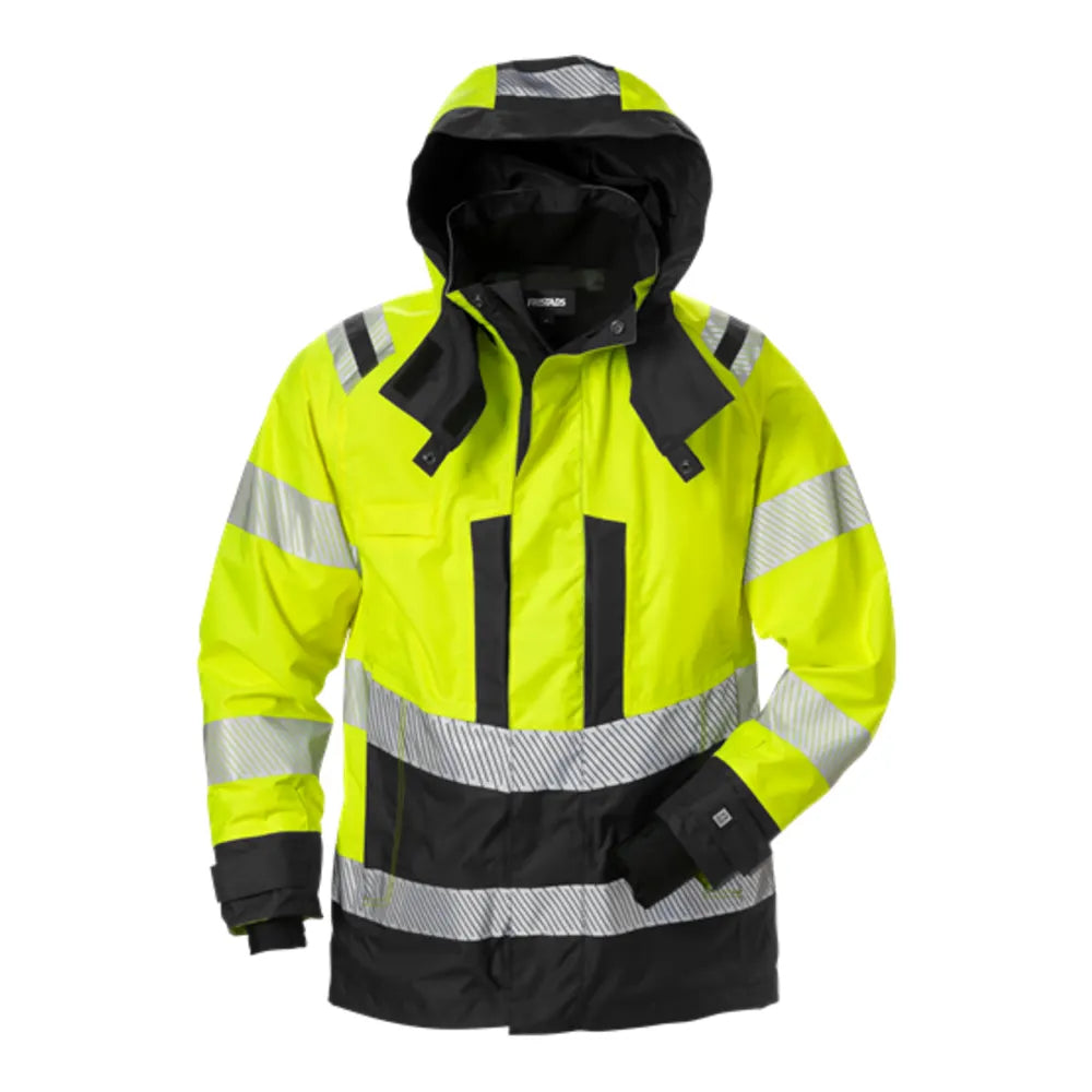 Fristads High Vis Airtech® Shelljack Dames Klasse 3 4518 Gtt High Vis Geel Zwart