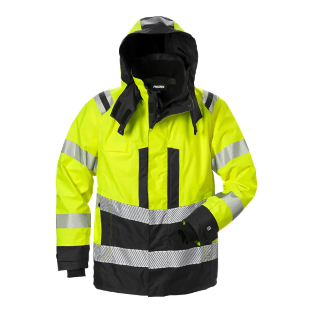 Fristads High Vis Airtech® Shelljack Klasse 3 4515 Gtt High Vis Geel Zwart
