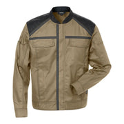 Fristads Jack 4555 Stfp Khaki Zwart