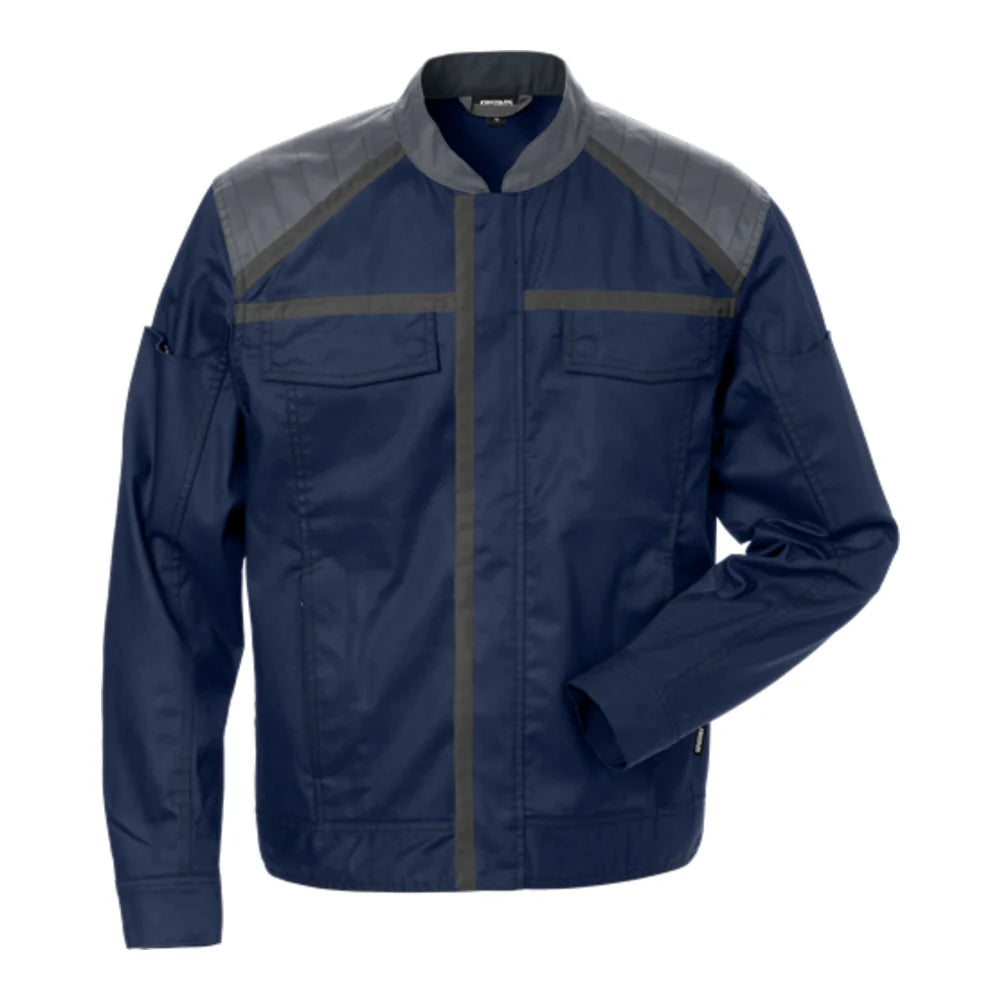 Fristads Jack 4555 Stfp Marineblauw Grijs