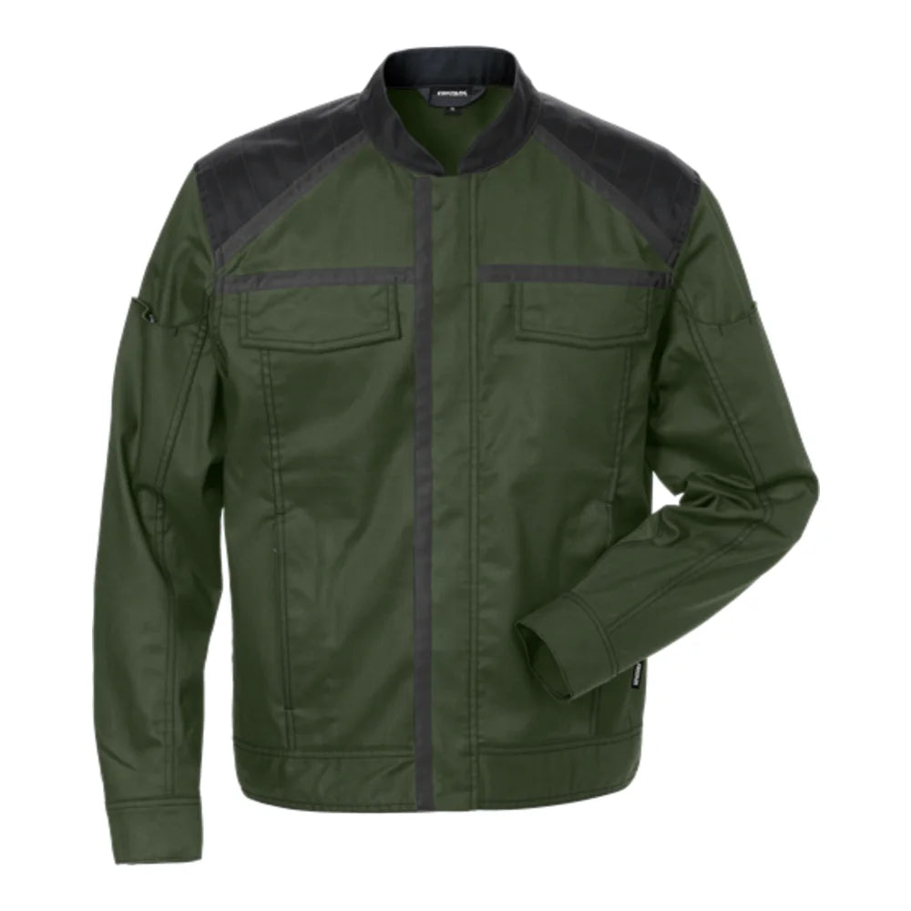 Fristads Jack 4555 Stfp Legergroen Zwart