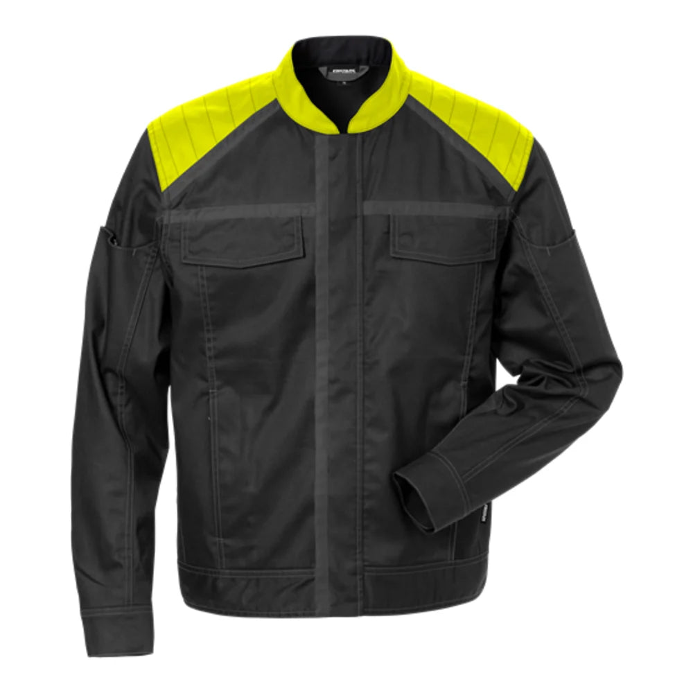 Fristads Jack 4555 Stfp Zwart Geel