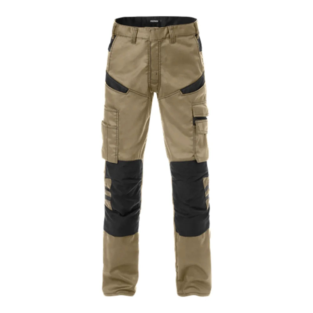 Fristads Broek 2555 Stfp Khaki Zwart