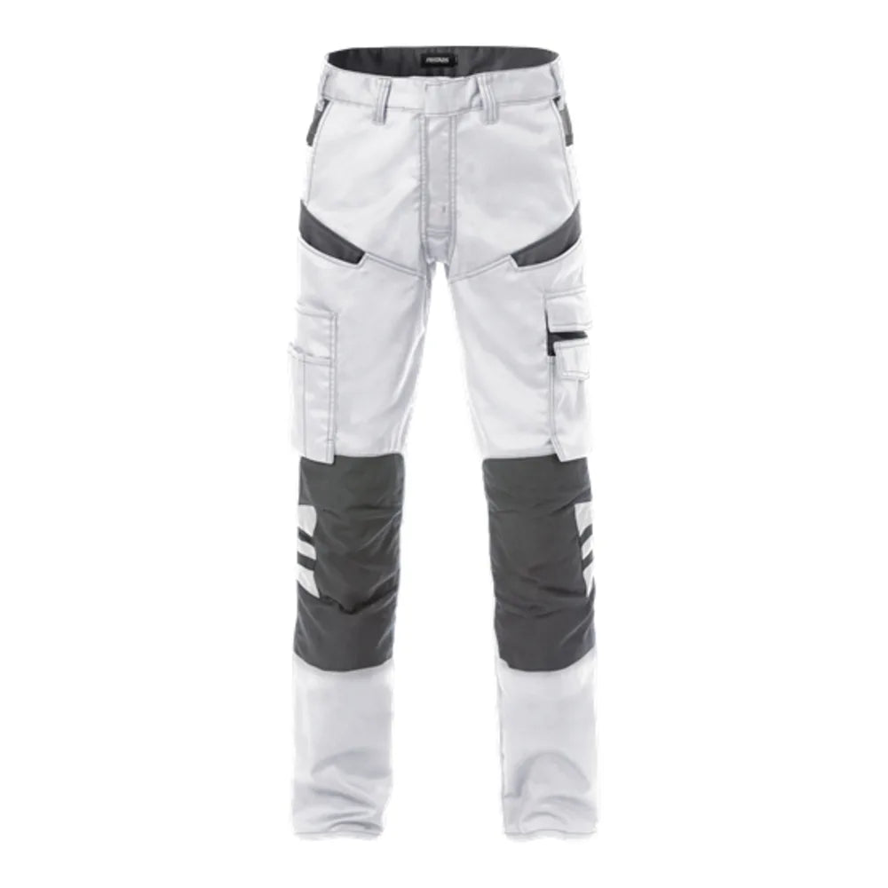 Fristads Broek 2555 Stfp Wit Grijs