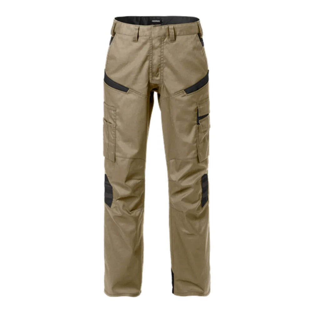 Fristads Broek Dames 2554 Stfp Khaki Zwart