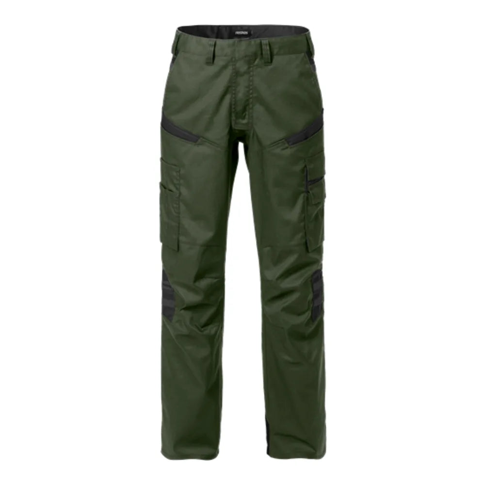 Fristads Broek Dames 2554 Stfp Legergroen Zwart