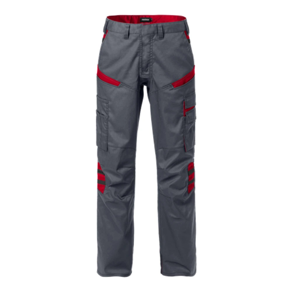 Fristads Broek Dames 2554 Stfp Grijs Rood