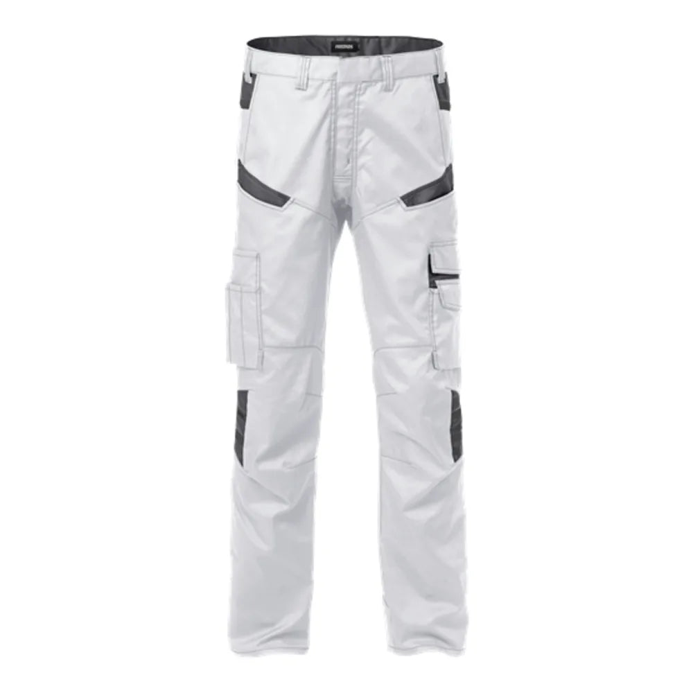 Fristads Broek 2552 Stfp Wit Grijs