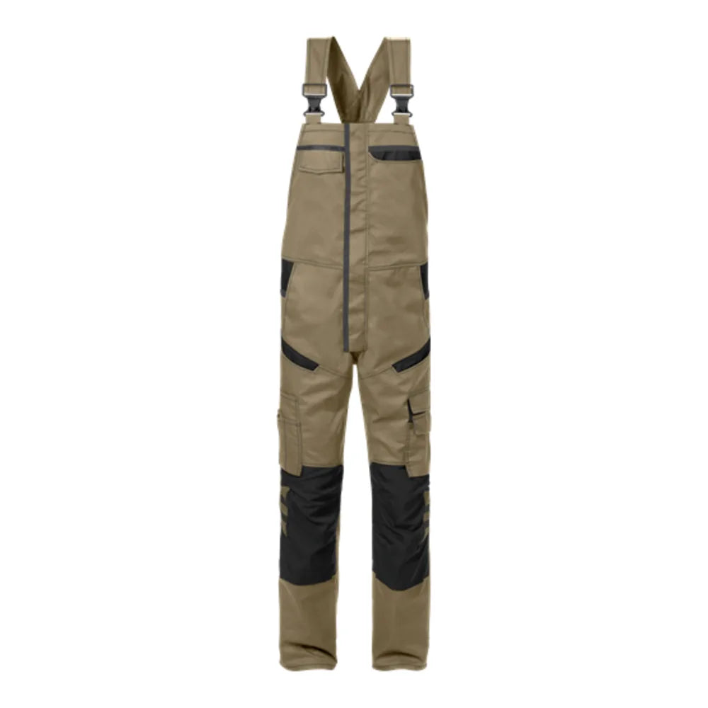 Fristads Amerikaanse Overall 1555 Stfp Khaki Zwart
