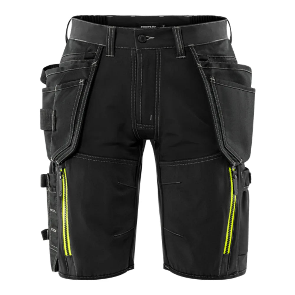 Fristads Korte Broek Stretch 2567 Stp Zwart