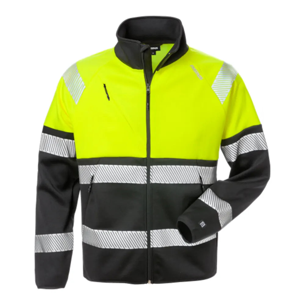 Fristads High Vis Sweatjack Klasse 1 4517 Ssl High Vis Geel Zwart