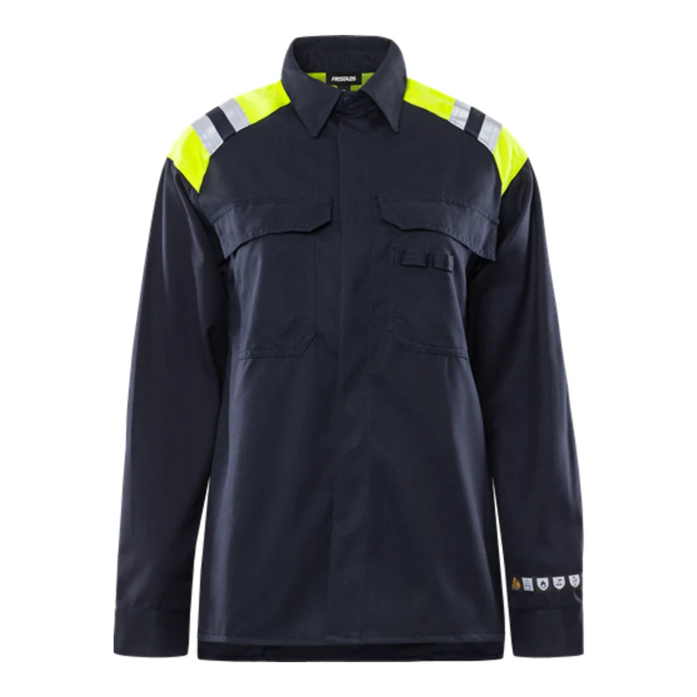 Fristads Flamestat Overhemd Dames 7099 Ats Marineblauw