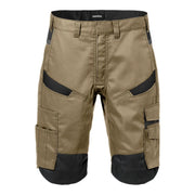 Fristads Korte Broek 2562 Stfp Khaki Zwart