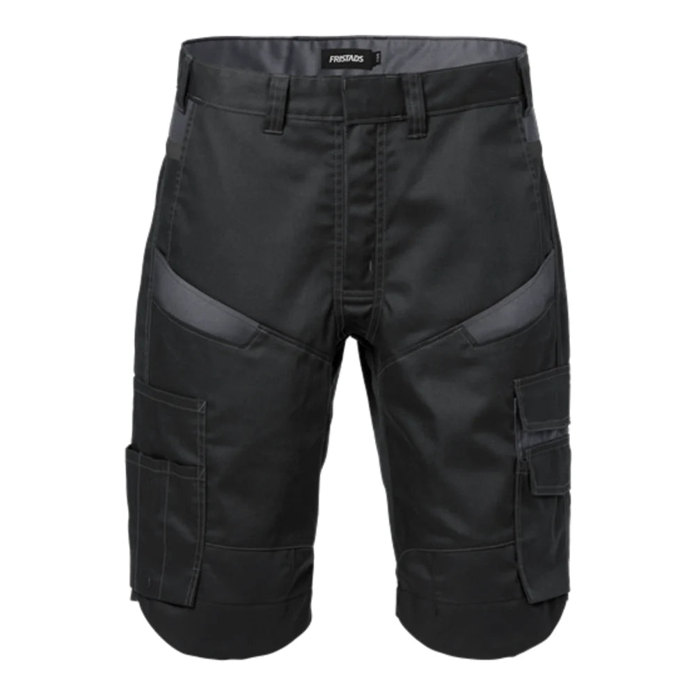 Fristads Korte Broek 2562 Stfp Zwart Grijs