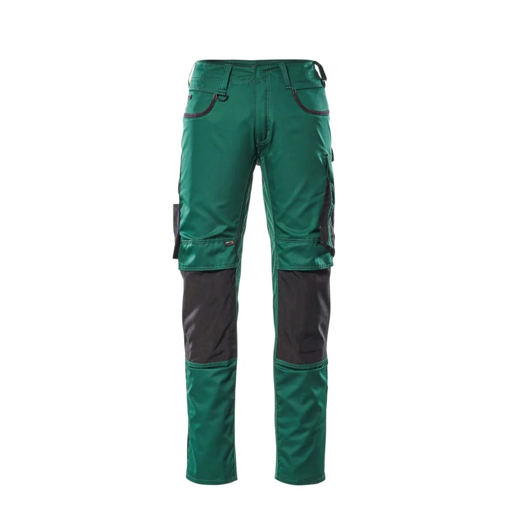 Mascot 13079-230 Broek Met Kniezakken Groen Zwart