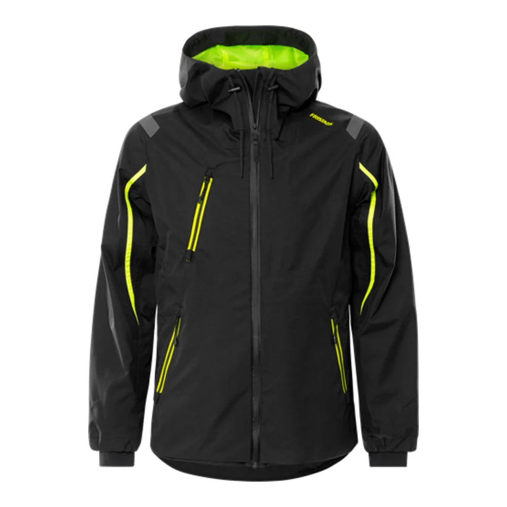 Fristads Gore-Tex Shelljack 4864 Gxp Zwart Geel
