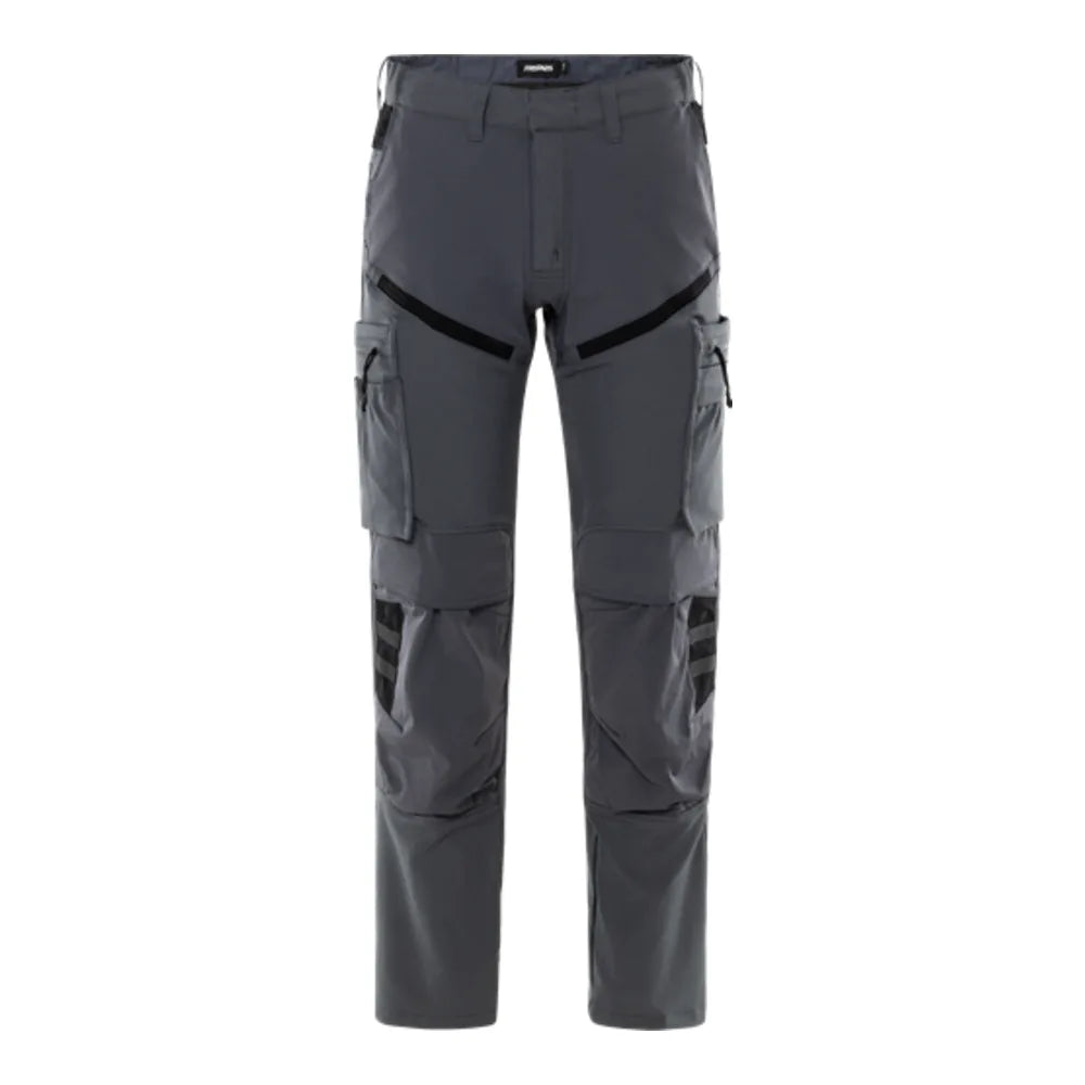 Fristads Stretch Werkbroek 2653 Lws Grijs Zwart