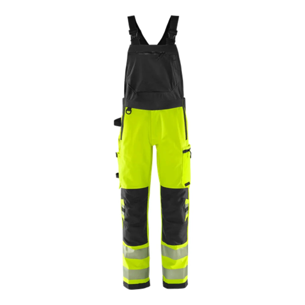 Fristads High Vis Green Amerikaanse Overall Stretch Klasse 2 1031 Gstp High Vis Geel Zwart