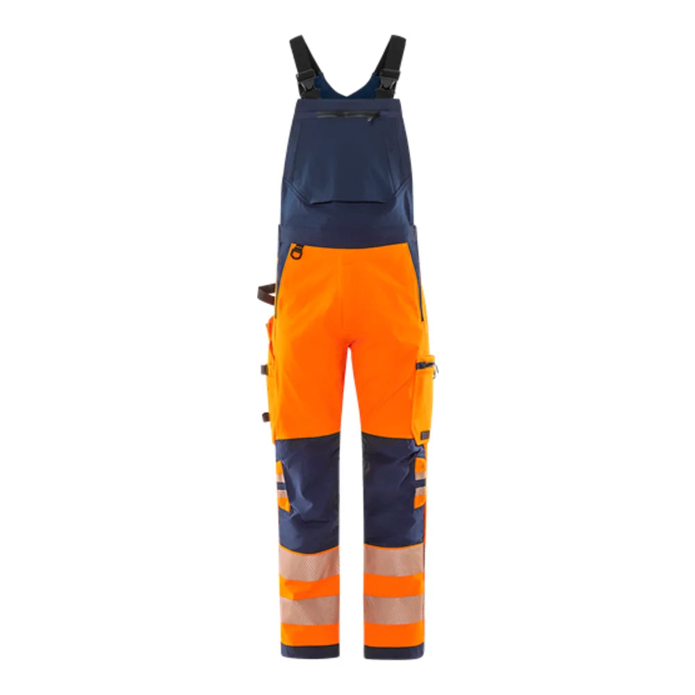 Fristads High Vis Green Amerikaanse Overall Stretch Klasse 2 1031 Gstp High Vis Oranje Marineblauw